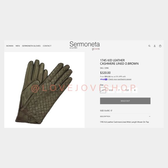 Quiet Luxury | Sermoneta Woven Leather Gloves | Cashmere Lined Chocolate Brown 8 - Picture 2 of 12